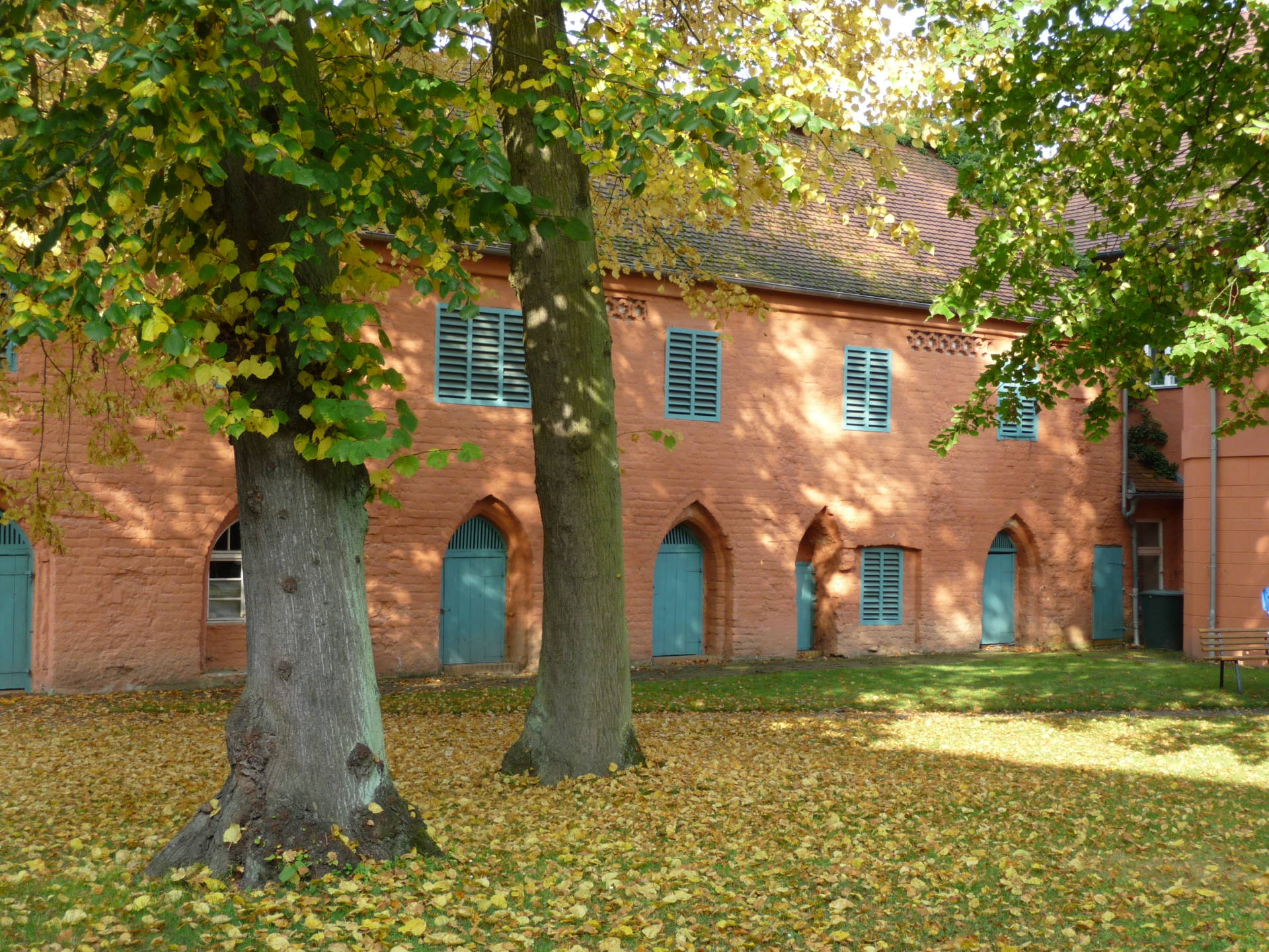 Bild eines Klosters - Klasztor cystersów w Zehdenick